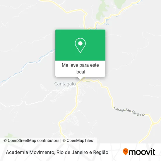 Academia Movimento mapa