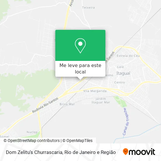 Dom Zelitu's Churrascaria mapa