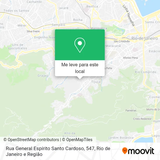 Rua General Espírito Santo Cardoso, 547 mapa