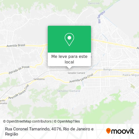 Rua Coronel Tamarindo, 4076 mapa