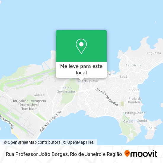 Rua Professor João Borges mapa