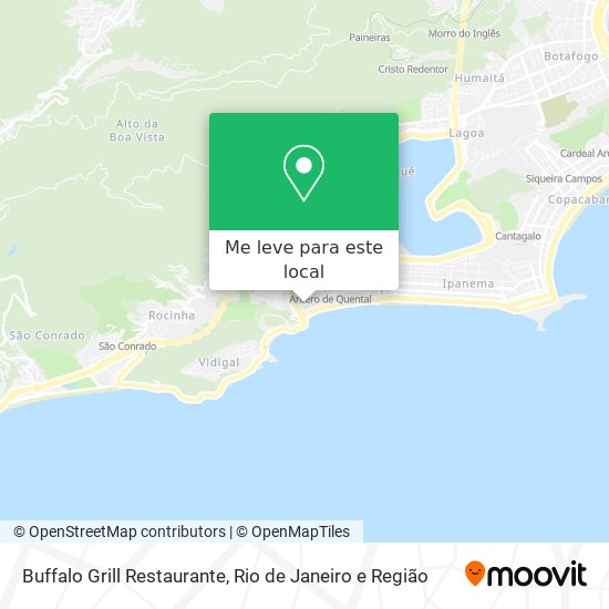 Buffalo Grill Restaurante mapa