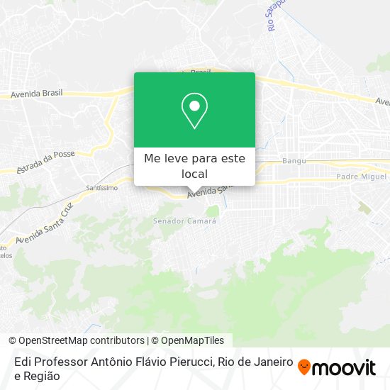 Edi Professor Antônio Flávio Pierucci mapa