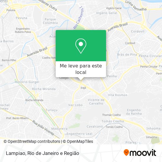 Lampiao mapa