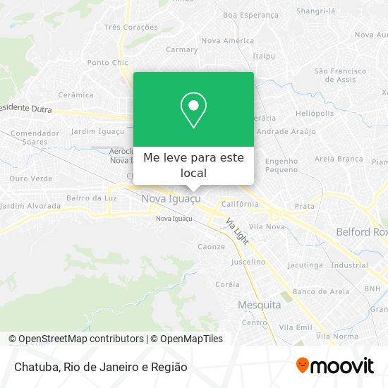 Chatuba mapa