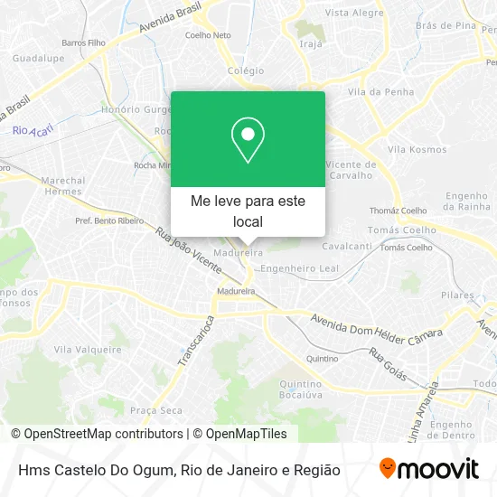 Hms Castelo Do Ogum mapa