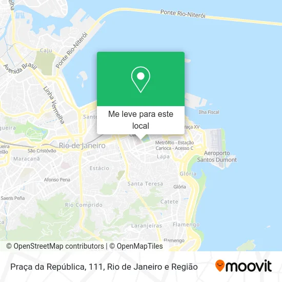 Praça da República, 111 mapa