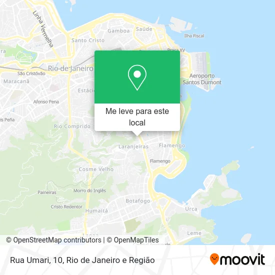 Rua Umari, 10 mapa