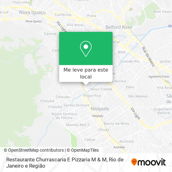 Restaurante Churrascaria E Pizzaria M & M mapa