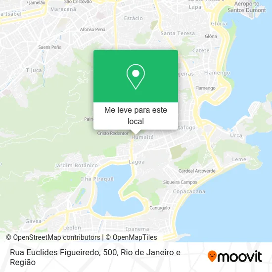 Rua Euclides Figueiredo, 500 mapa