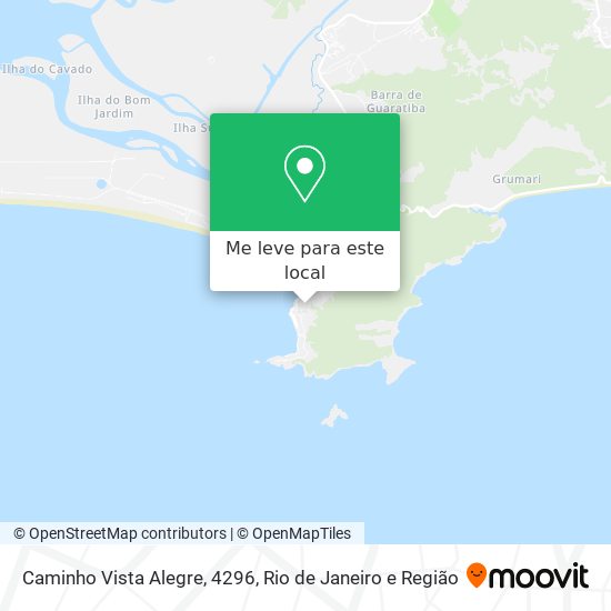 Caminho Vista Alegre, 4296 mapa