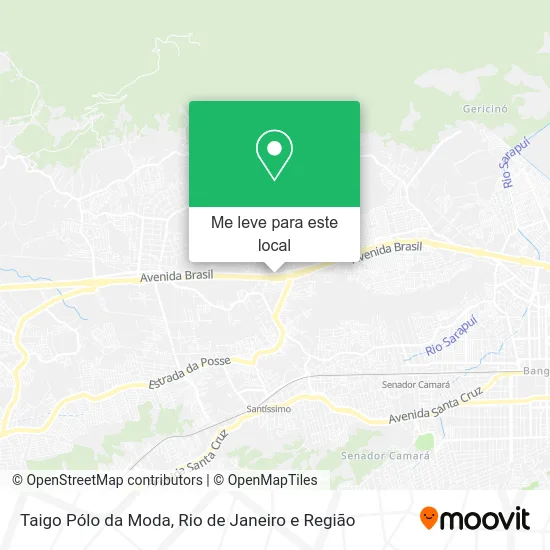 Taigo Pólo da Moda mapa