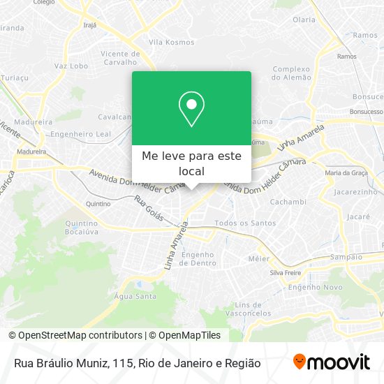 Rua Bráulio Muniz, 115 mapa