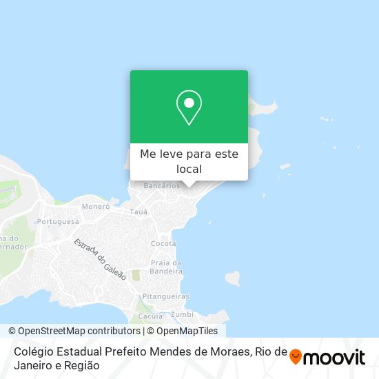 Colégio Estadual Prefeito Mendes de Moraes mapa