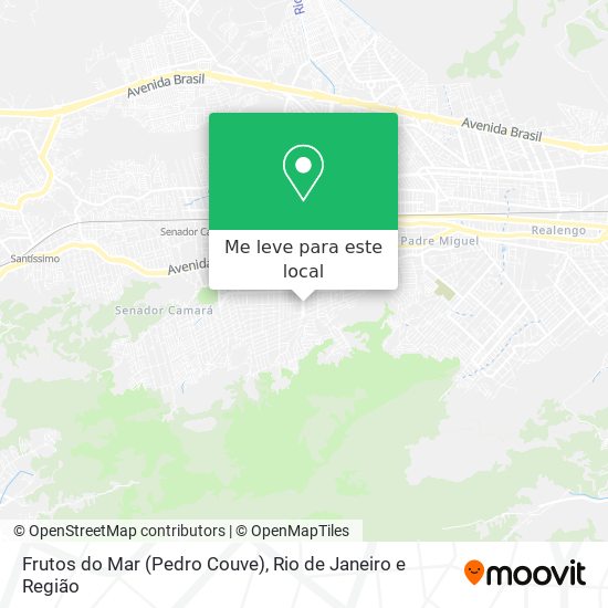 Frutos do Mar (Pedro Couve) mapa