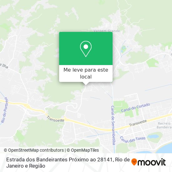 Estrada dos Bandeirantes Próximo ao 28141 mapa