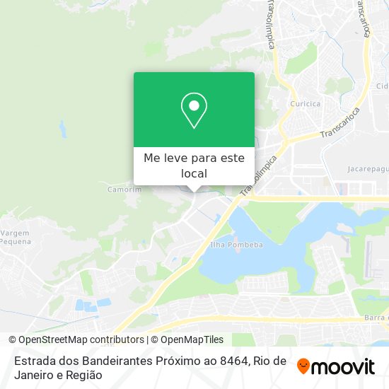 Estrada dos Bandeirantes Próximo ao 8464 mapa