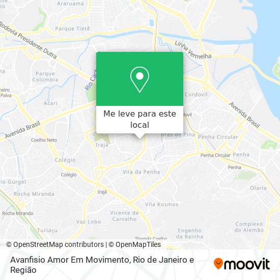 Avanfisio Amor Em Movimento mapa