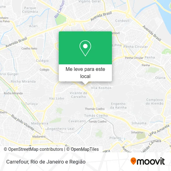 Carrefour mapa