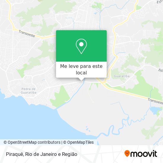 Piraquê mapa
