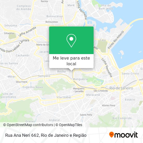 Rua Ana Neri 662 mapa