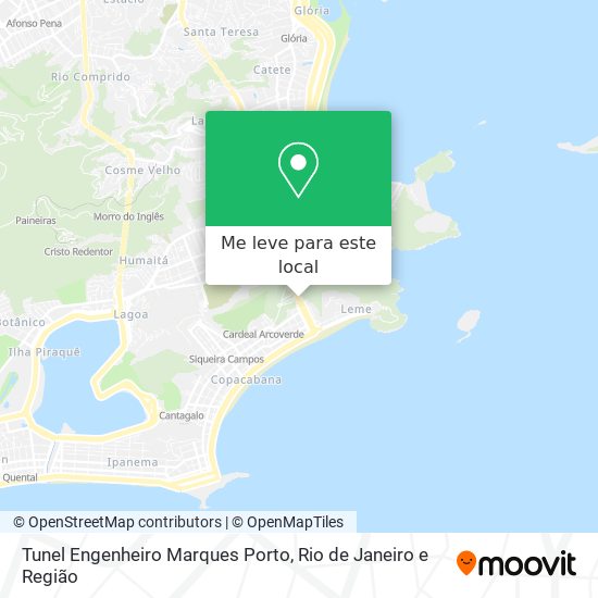 Tunel Engenheiro Marques Porto mapa