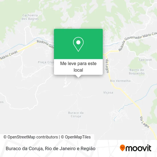 Buraco da Coruja mapa