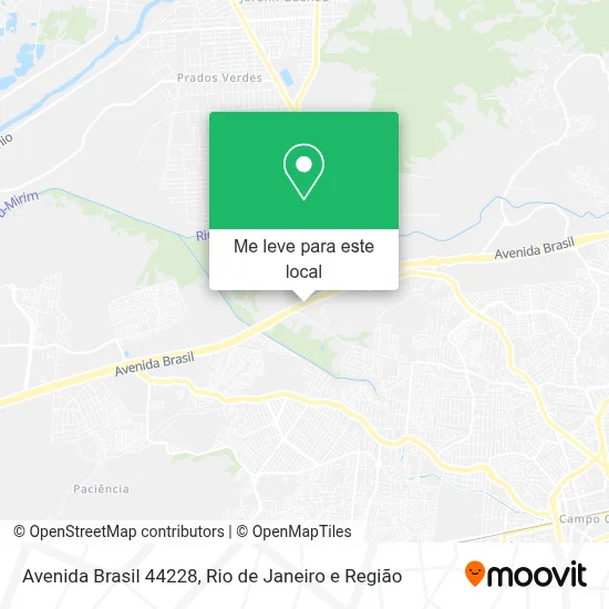 Avenida Brasil 44228 mapa