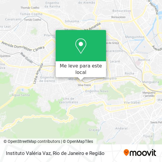 Instituto Valéria Vaz mapa