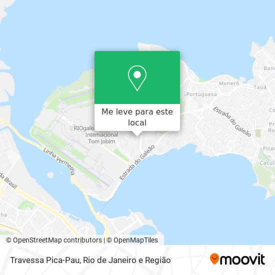 Travessa Pica-Pau mapa