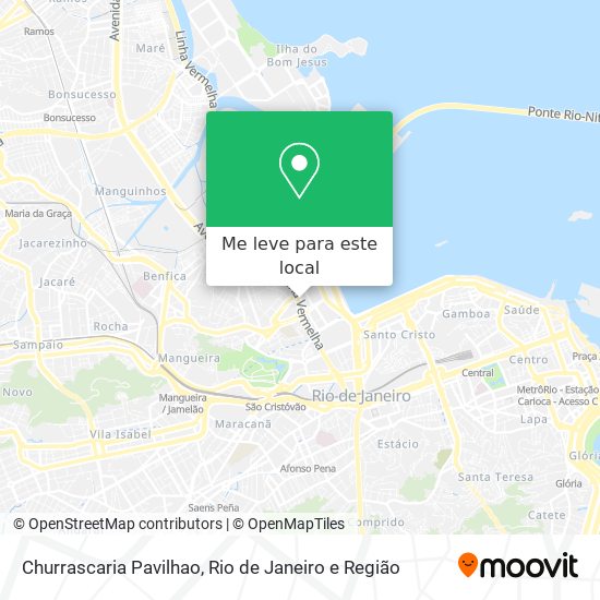 Churrascaria Pavilhao mapa