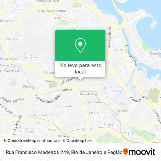 Rua Francisco Medeiros 249 mapa