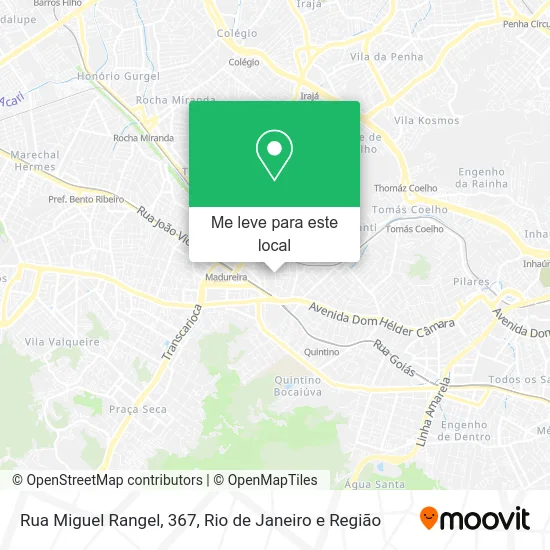 Rua Miguel Rangel, 367 mapa