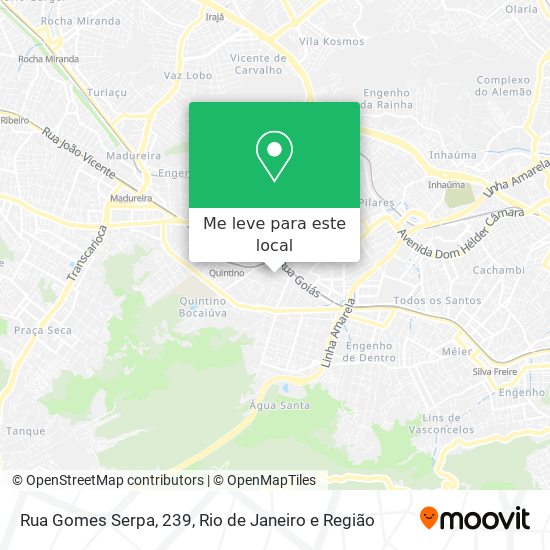 Rua Gomes Serpa, 239 mapa