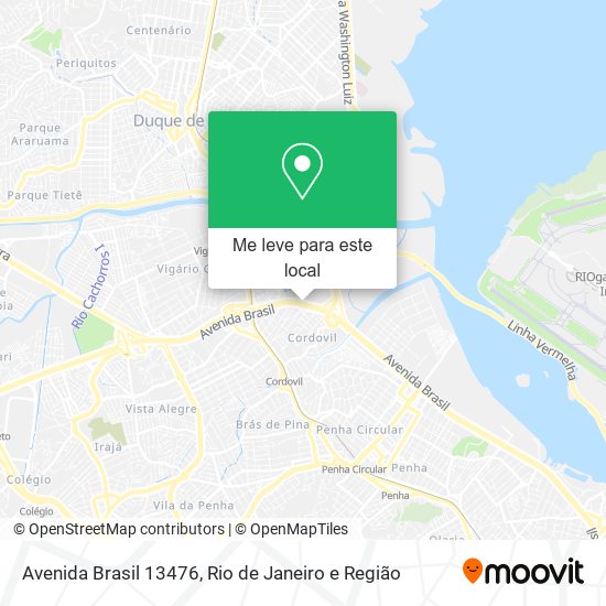 Avenida Brasil 13476 mapa