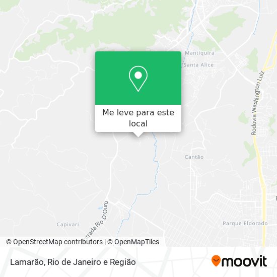 Lamarão mapa