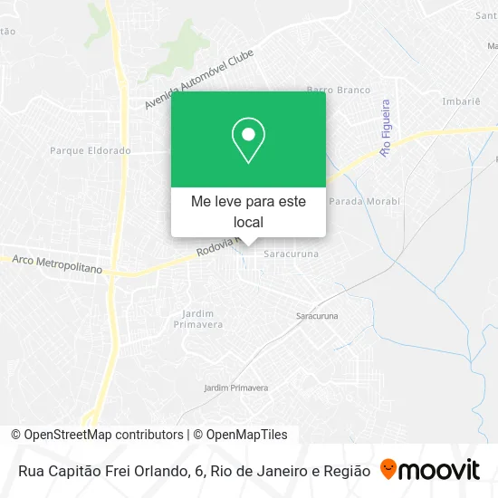 Rua Capitão Frei Orlando, 6 mapa
