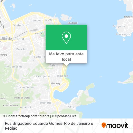 Rua Brigadeiro Eduardo Gomes mapa