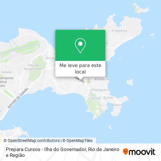 Prepara Cursos - Ilha do Governador mapa
