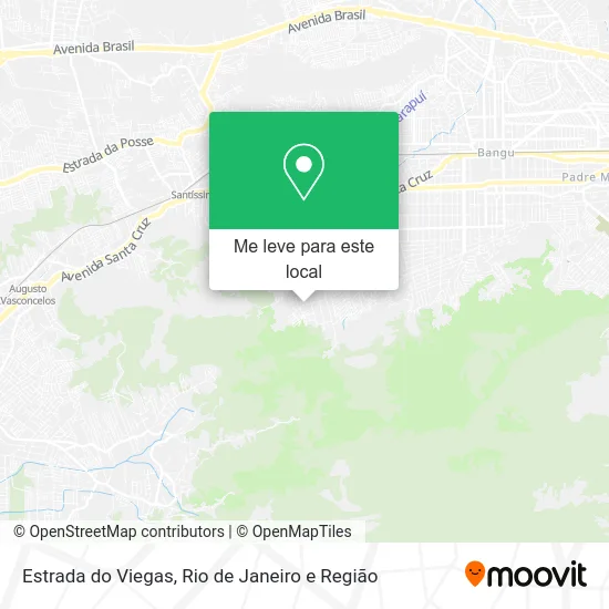 Estrada do Viegas mapa