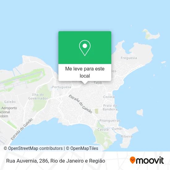 Rua Auvernia, 286 mapa