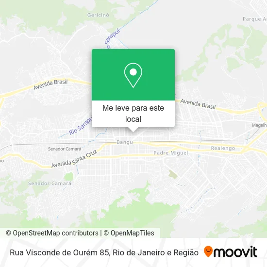 Rua Visconde de Ourém 85 mapa