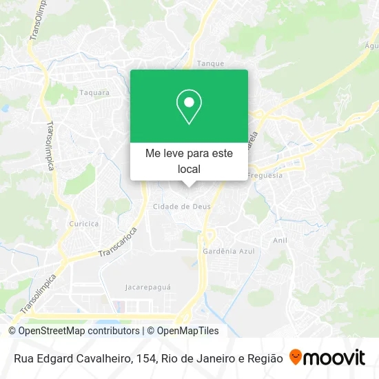Rua Edgard Cavalheiro, 154 mapa