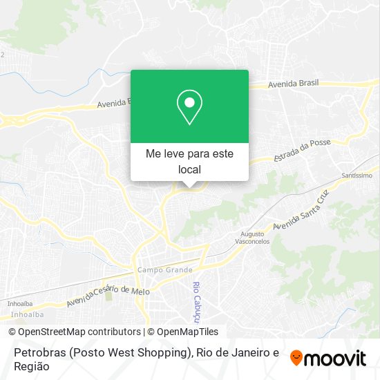 Petrobras (Posto West Shopping) mapa