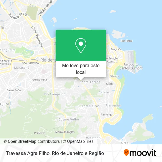Travessa Agra Filho mapa
