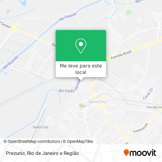 Prezunic mapa