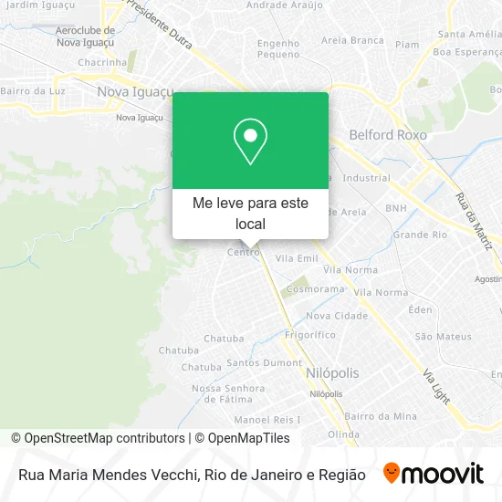 Rua Maria Mendes Vecchi mapa