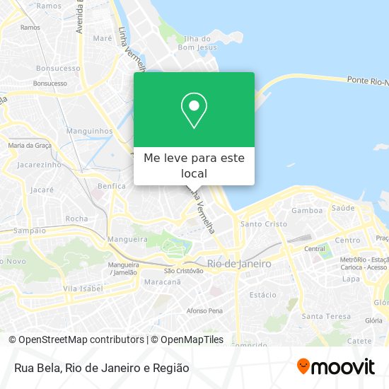 Rua Bela mapa