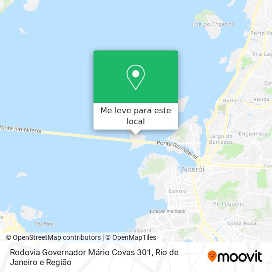 Rodovia Governador Mário Covas 301 mapa