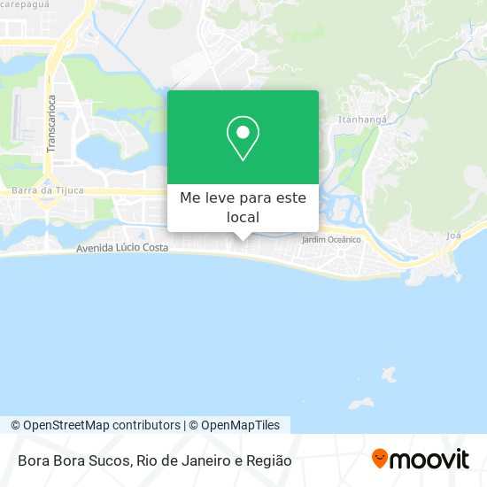 Bora Bora Sucos mapa